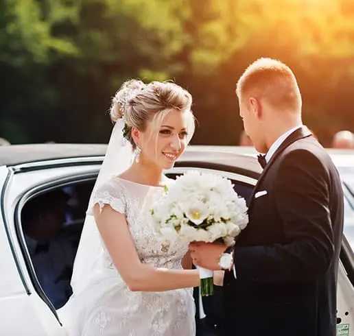 Limo Chauffeur driver Service near me wedding