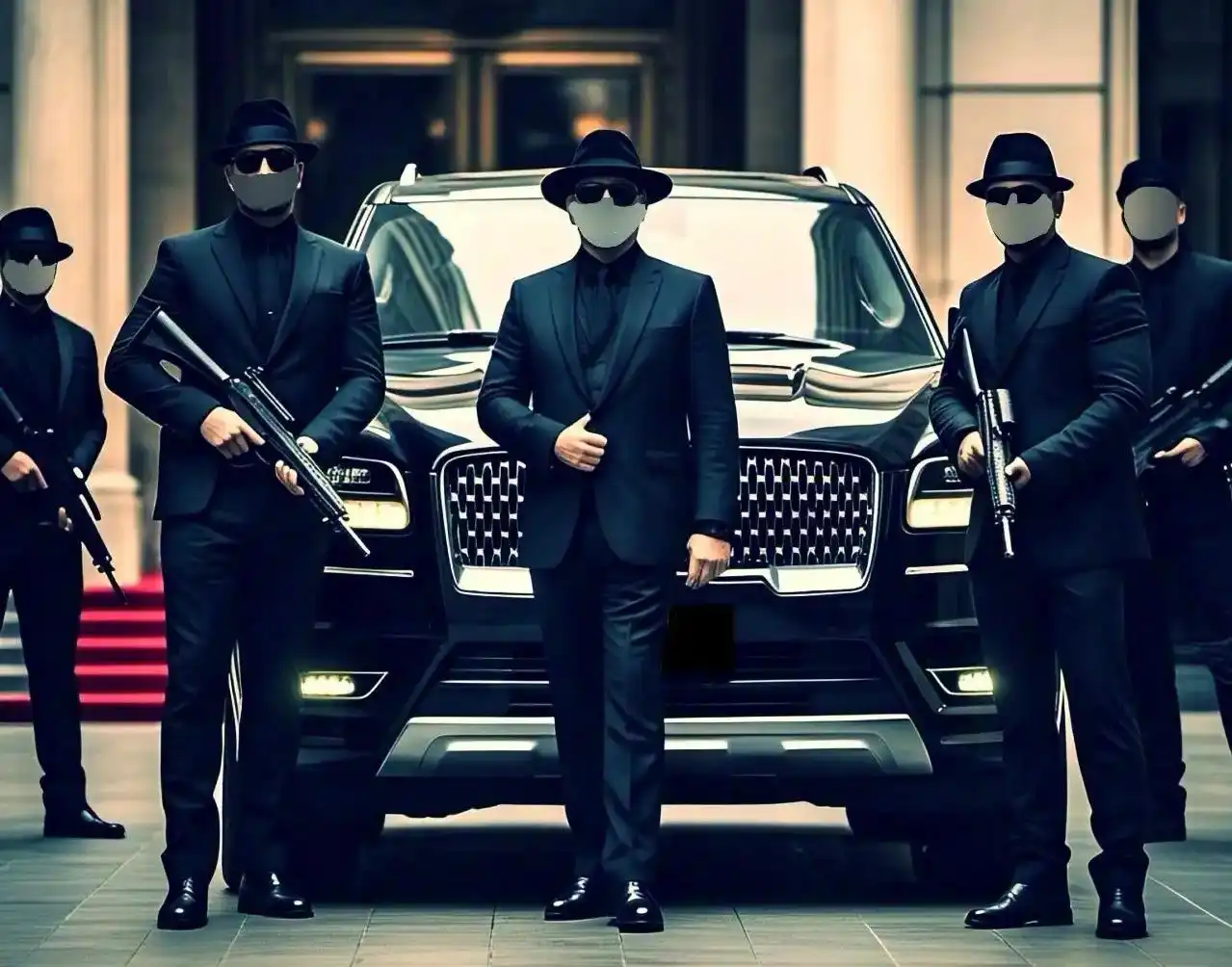 Chauffeur Service Armed Bodyguard